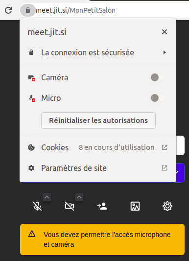Permissions Firefox