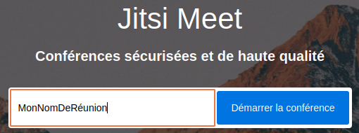 entrer un nom de visio