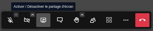 Partage d'écran
