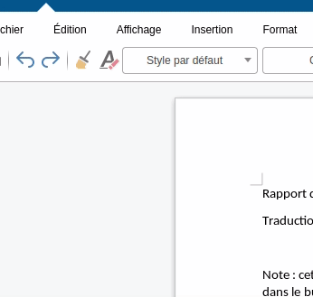 Collabora suivi des modifications