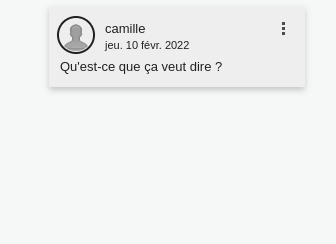 Collabora commentaire réponse
